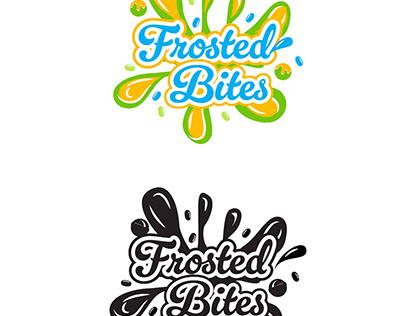 Logo design for Frosted Bites - Frozen Candy Fruit