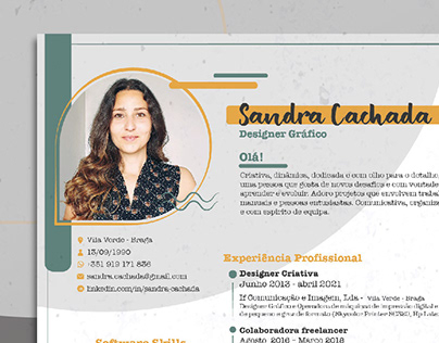 CV Resume 2021 - Sandra Cachada
