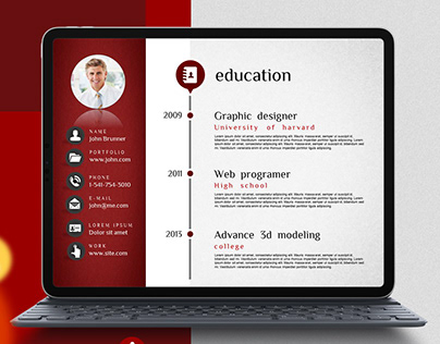 Professional Resume Template for PowerPoint