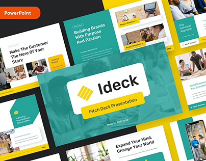 IDECK - Pitch Deck Powerpoint