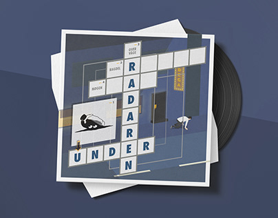 Vinyl Record Cover Design - Under Radaren