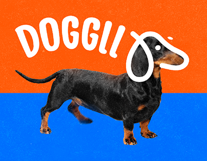 Doggll — Pet Store Logo and Brand Identity