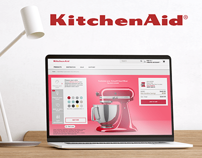 KitchenAid Visual Configurator UI/UX