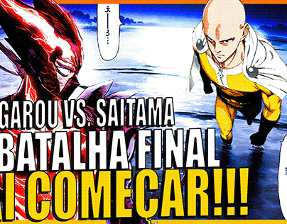 GAROU VS SAITAMA ( EXEMPLOS PARA NERDBATTLE)