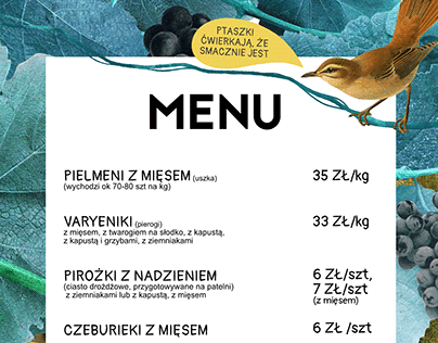 Projekt menu