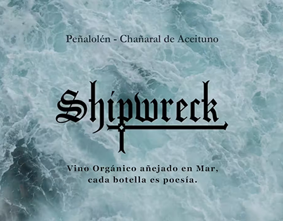 Shipwreck / Vino Orgánico Añejado en Mar