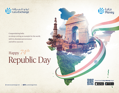 LuLu Exchange India Republic Day Advertisement