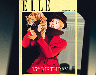 ELLE 13th Birthday Animation