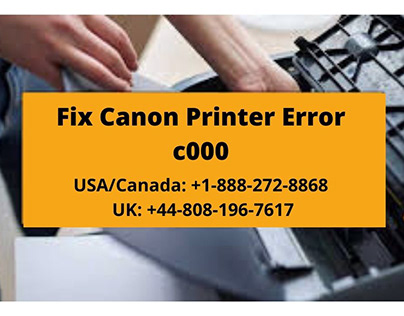 How To Solve Canon Printer Error c000