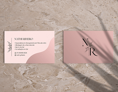 Cartão de visitas - Nail Designer