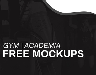 FREE MOCKUPS | Gym - Academia