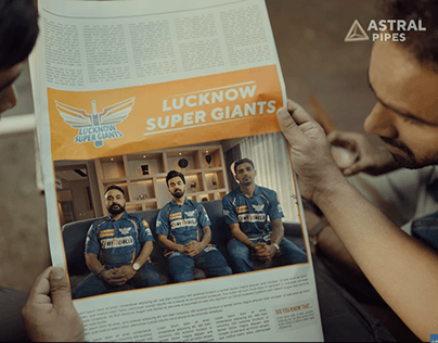 IPL CAMPAIGN - Lucknow Super Giants X Astral Pipes