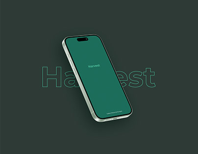Harvest - Mobile App | UX/UI Design
