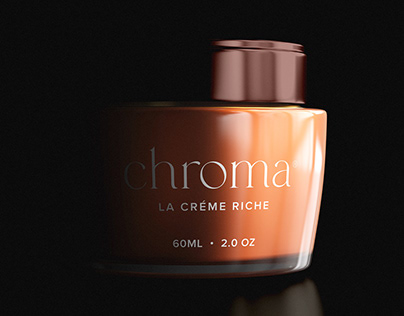 Chroma // Skincare Brand Identity Design
