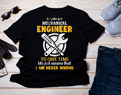 Mechanical Engineer Vintage t shirt