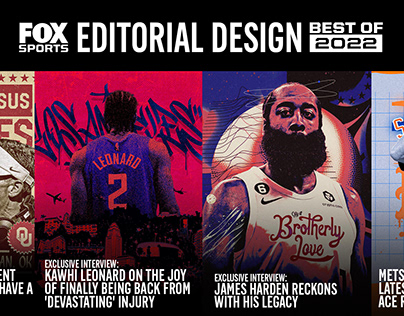 FOX Sports Editorial Design | Best of 2022