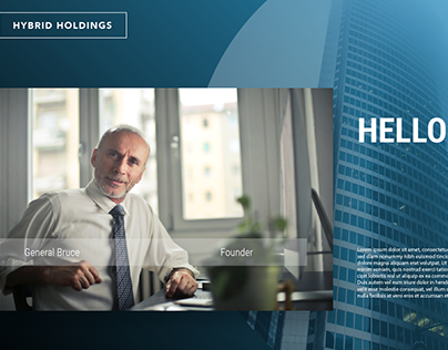 Hybrid Holdings Website Redesign