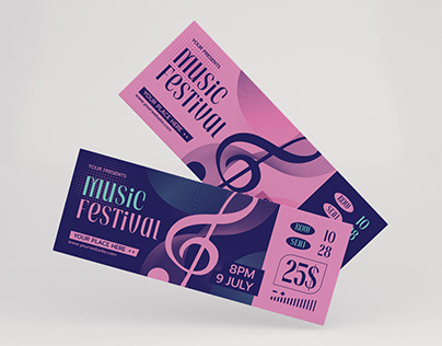 Music Festival Ticket