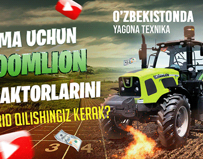 YOUTUBE COVER FOR ZOOMLION TRACTORS