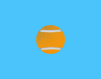 3D Tennis Ball Animation in After Effects