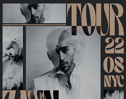 Zayn Malik's Tour in NYC - posters