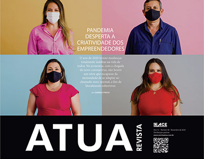 Capa da Revista Atua - Edição 46 de Novembro de 2020