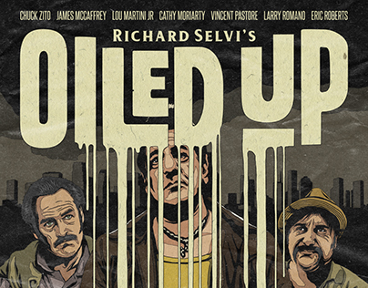OILED UP | Sundance Film Festival Poster Design