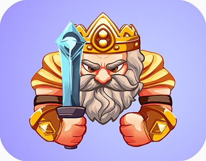 The King (Mobile Game Art)