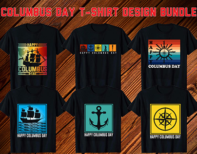 Columbus Day T-shirt design