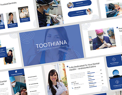 Toothiana - Dentist & Dental Clinic PowerPoint Template
