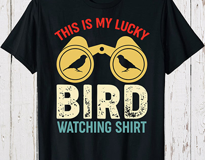 This is my lucky Bird watching shirt