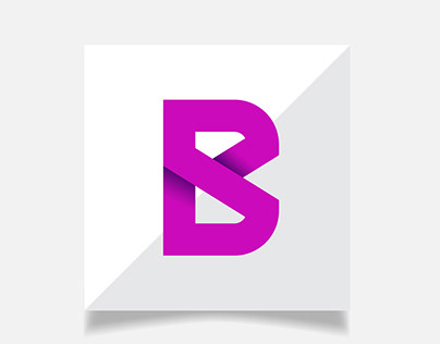 'B' Letter Brand logo design.
