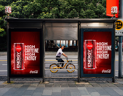 Coca-Cola Energy Drink (Poster Design)