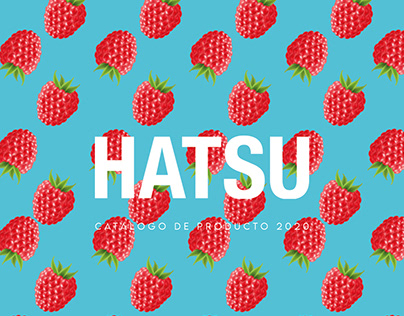 HATSU - Diseño 3D & Catálogo de Producto