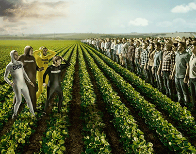Crop Ad: The farmer's union against the pests