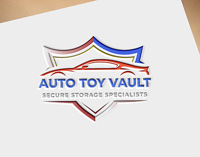 Auto Toy Vault Logo || Car Logo || Automotive Car Logo