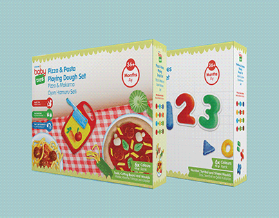 Playing Dough Packages Design