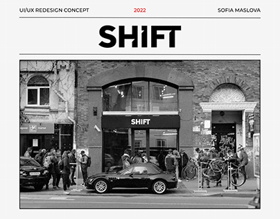 SHIFT online store redesign | e-commerce