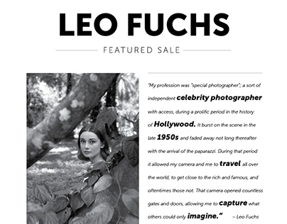 Leo Fuchs Print Sale