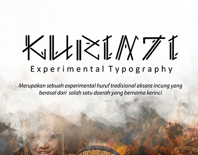 Experimental Typography Incung (Kerinci)