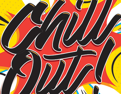 Chill Out Lettering
