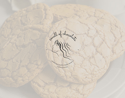Smell of chocolate: логотип домашней пекарни