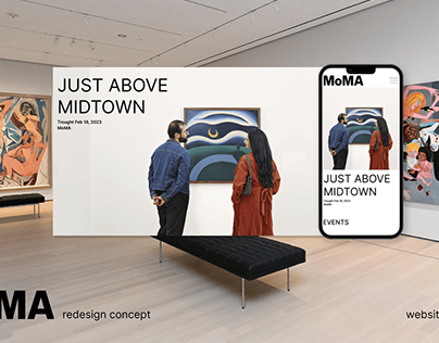 MoMA website &mobile | redesign