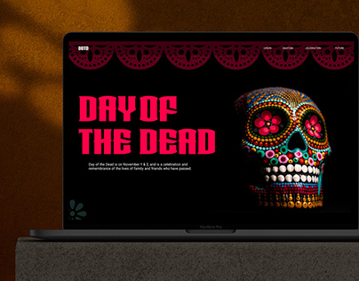 Day of the Dead Web Design