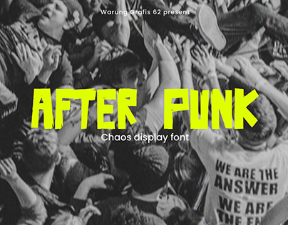 After Punk Chaos font