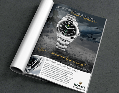 Rolex Magazine Ad