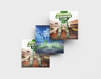 Project thumbnail - Visuels Heineken | Superamco
