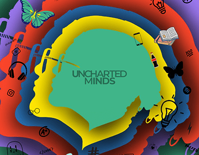 Uncharted Minds - Poster Design | Book Cover