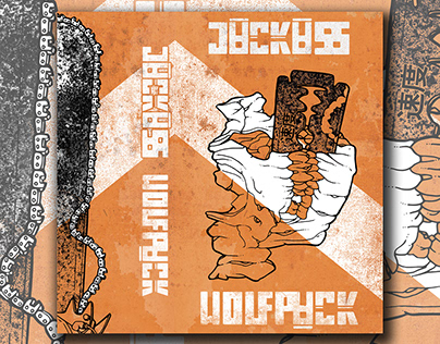 Jackass Wolfpack Cassette Design