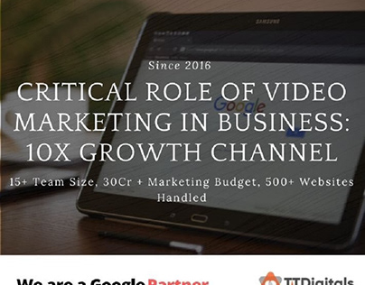 Critical Role of Video Marketing in Companies